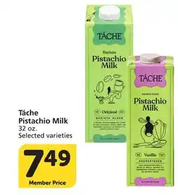 Vons Táche Pistachio Milk offer