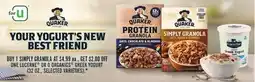 Vons QUAKER SIMPLY GRANOLA offer