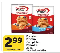 Albertsons Premier Protein Complete Pancake offer