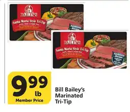 Vons Bill Bailey's Marinated Tri-Tip offer