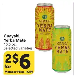 Albertsons Guayaki Yerba Mate offer