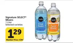 Albertsons Signature SELECT Mixers offer