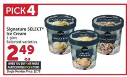 Vons Signature SELECT Ice Cream offer