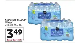 Vons Signature SELECT Water offer