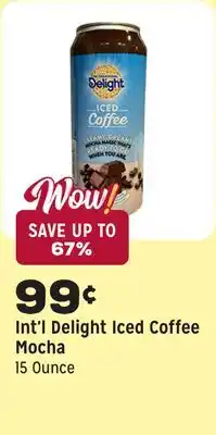 Grocery Outlet Iced Coffee Mocha offer