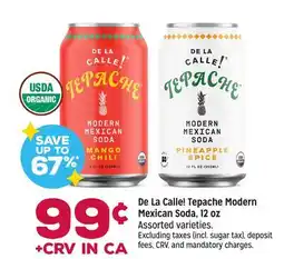Grocery Outlet De La Calle! Tepache Modern Mexican Soda, 12 oz offer