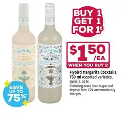 Grocery Outlet Flybird Margarita Cocktails offer