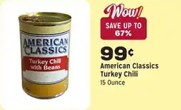 Grocery Outlet Turkey Chili offer