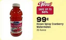 Grocery Outlet Cranberry Watermelon offer