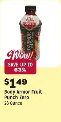 Grocery Outlet Fruit Punch Zero offer