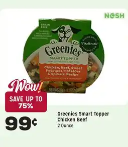 Grocery Outlet Smart Topper Chicken Beef offer