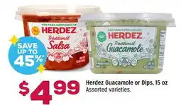 Grocery Outlet Herdez Guacamole or Dips, 15 oz offer