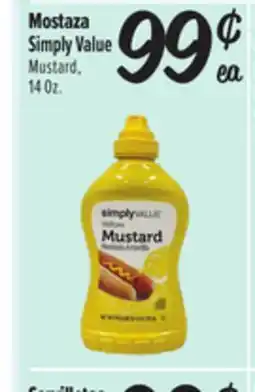 El Super Simply Value Mustard offer