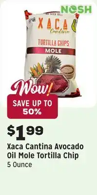 Grocery Outlet Avocado Oil Mole Tortilla Chip offer