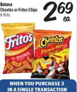 El Super Cheetos or Fritos Chips offer
