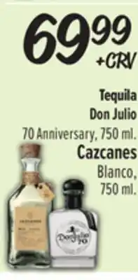 El Super 70 Anniversary 750 ml. Cazcanes Blanco, 750 ml offer