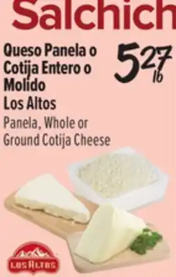 El Super Panela, Whole or Ground Cotija Cheese offer
