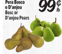 El Super Bosc or D'anjou Pears offer