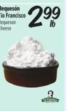El Super Requeson Cheese offer