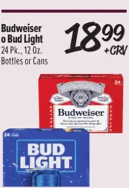 El Super Budweiser o Bud Light offer