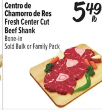 El Super Fresh Center Cut Beef Shank offer