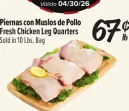 El Super Fresh Chicken Leg Quarters offer