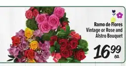El Super Vintage or Rose and Alstro Bouquet offer