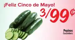 El Super Cucumbers offer