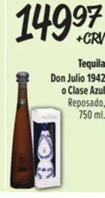 El Super Tequila Don Julio 1942 o Clase Azul offer