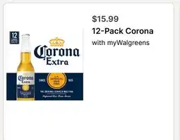 Walgreens 12-Pack Corona offer