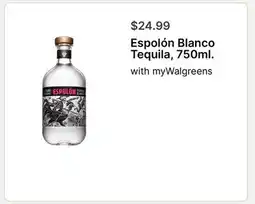 Walgreens Espolón Blanco Tequila, 750ml offer