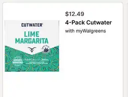 Walgreens 4-Pack Cutwater offer