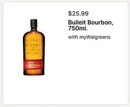 Walgreens Bulleit Bourbon offer