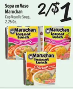 El Super Fresh Maruchan Cup Noodle Soup offer
