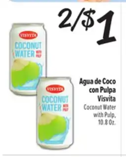 El Super Fresh Visvita Coconut Water with Pulp offer