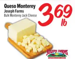 El Super Fresh Joseph Farms Bulk Monterey Jack Cheese offer