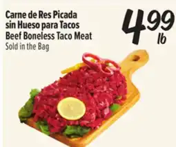 El Super Fresh Beef Boneless Taco Meat offer