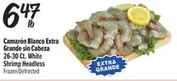 El Super Fresh White Shrimp Headless offer