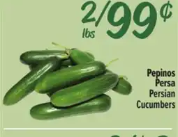 El Super Fresh Persian Cucumbers offer
