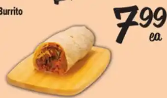 El Super Fresh Burrito offer
