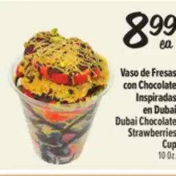 El Super Fresh Dubai Chocolate Strawberries Cup offer