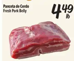 El Super Fresh Fresh Pork Belly offer