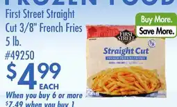 Smart & Final First Street Straight Cut 3/8 French Fries offer