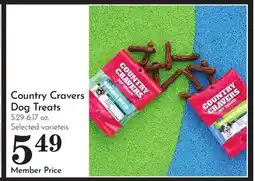 Pavilions Country Cravers Dog Treats offer
