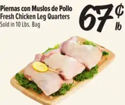 El Super Fresh Fresh Chicken Leg Quarters offer