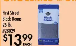 Smart & Final First Street Black Beans offer