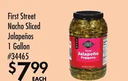 Smart & Final First Street Nacho Sliced Jalapeños offer