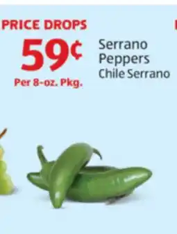 Aldi Serrano Peppers Chile Serrano offer