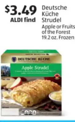 Aldi Deutsche Küche Strudel offer