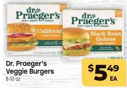 Tony’s Fresh Market Dr. Praeger's Veggie Burgers offer